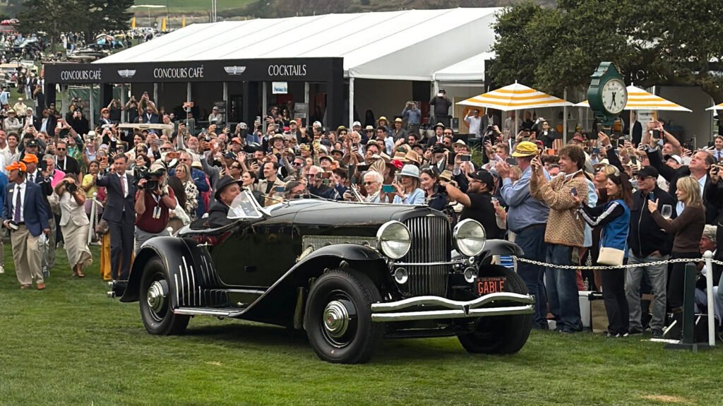 One-Of-Two 1935 Duesenberg SSJ Special Speedster Once Owned By Clark Gable Wins 75th Pebble Beach Concours
