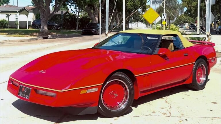 At $8,995, Is This 1986 Chevy Corvette Convertible An Audacious Deal?