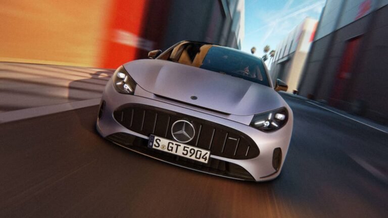 Mercedes-AMG’s Entry-Level GT Packs 536 HP and a Fake Straight-Six
