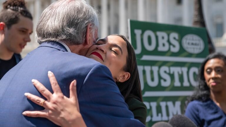 Ocasio-Cortez backs Markey in Massachusetts Senate primary