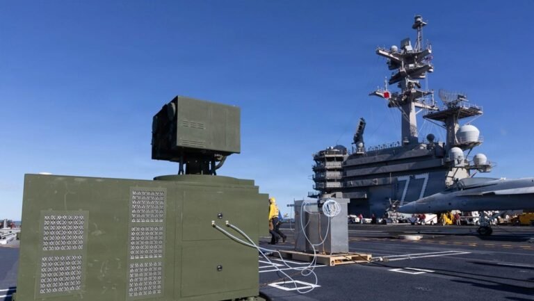 The Navy is rethinking what a laser weapon looks like