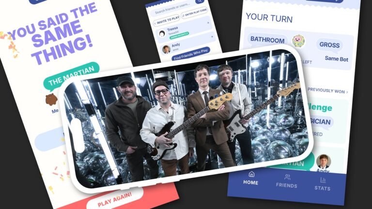 Ok Go’s addictive new app might be the next Wordle