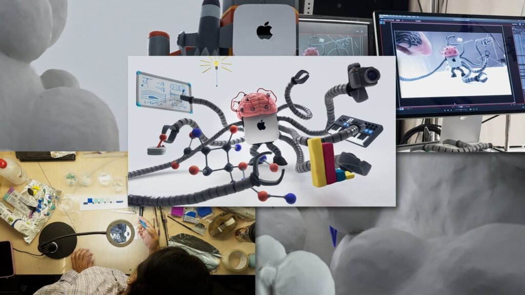 How Apple made its charming  claymation Mac mini ad
