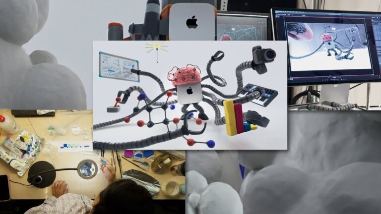 How Apple made its charming  claymation Mac mini ad