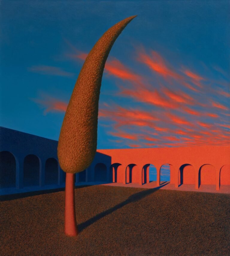 Glowing Paintings by Francesco Pirazzi Meditate on the Enigmas of Absence