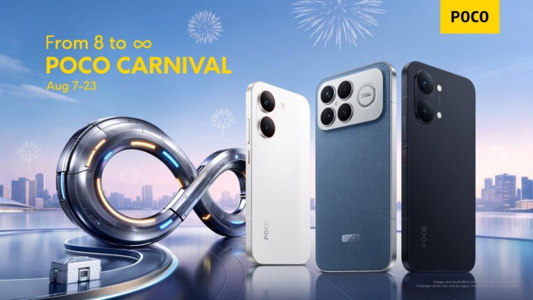 POCO Carnival 2026: Big discounts on the POCO F8 Ultra, F8 Pro, and more