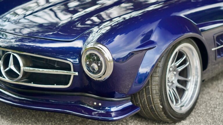 Gullwing Mercedes 300SL Retromod Is Secretly A Chrysler Crossfire