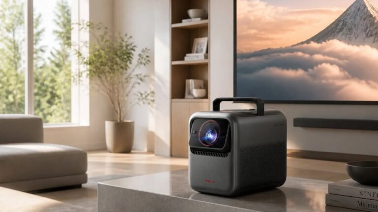 This Google TV projector is so bright, it lets you to watch movies outside in broad daylight