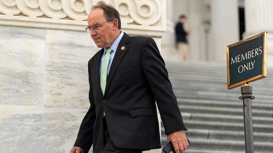 Tiffany avoids answering question if Trump will campaign with him
