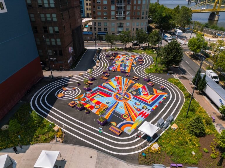 Sharmistha Ray Transforms  Pickleball Courts Into Stunning Artworks
