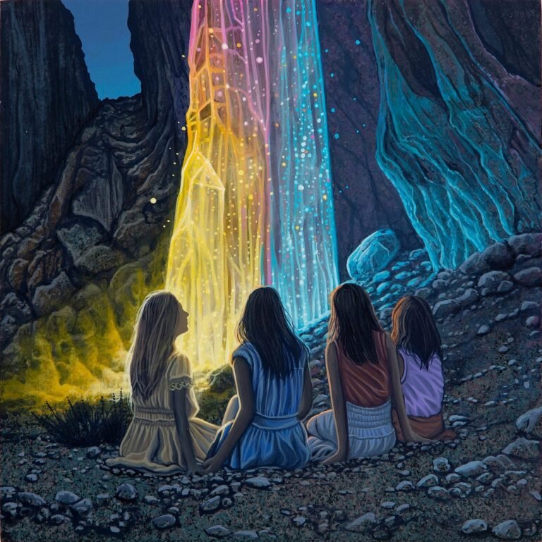 In Jewel-Like Paintings, Wiley Wallace Conjures Enchantment in the Desert