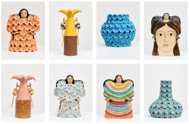 Clay Transforms into Vibrant and Funky ‘Habibti’ Sculptures by Maryam Yousif