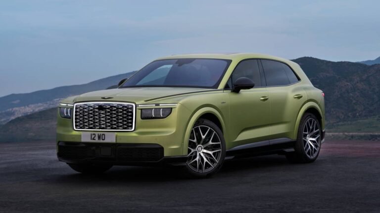 Bentley’s First EV Is Here With Up to 875 HP