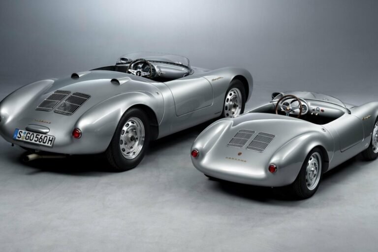 The Porsche 550 Spyder Gets a Smaller, Electric Second Act