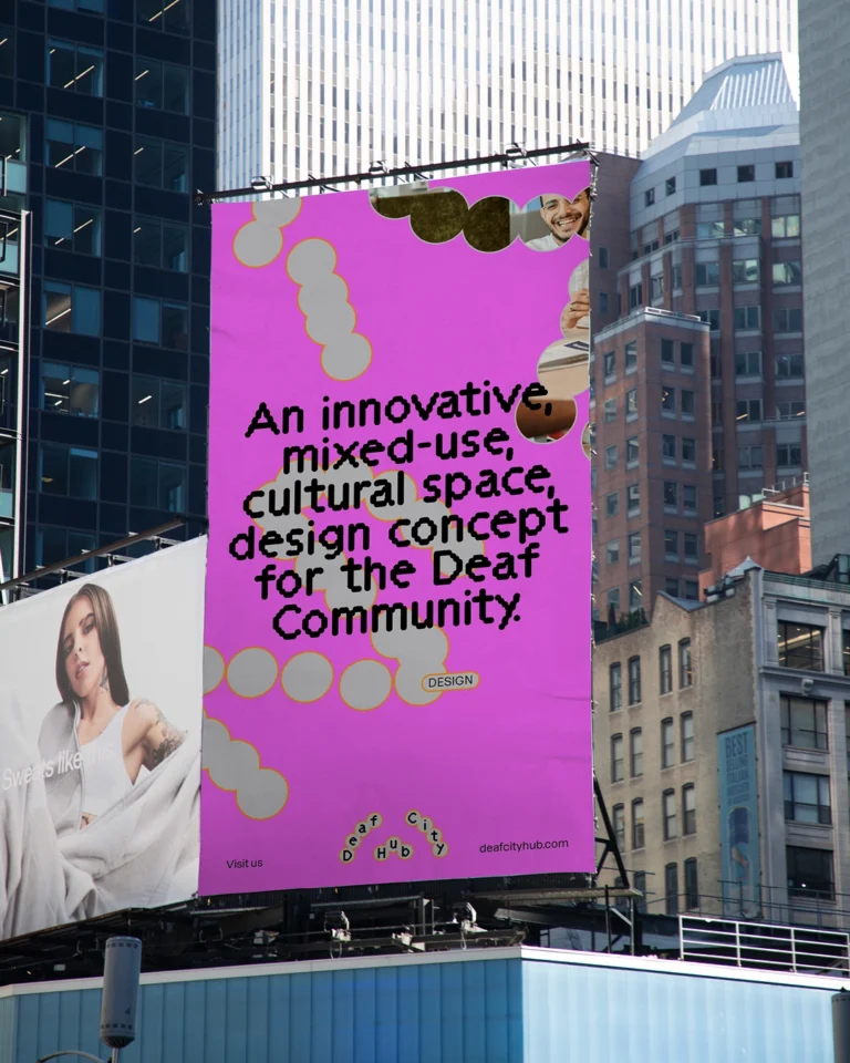 Asking which typeface DeafCity Hub used for its logo is entirely the wrong question