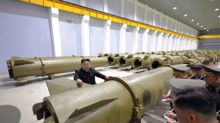 North Korea fires ballistic missiles after condemning military drill as threat