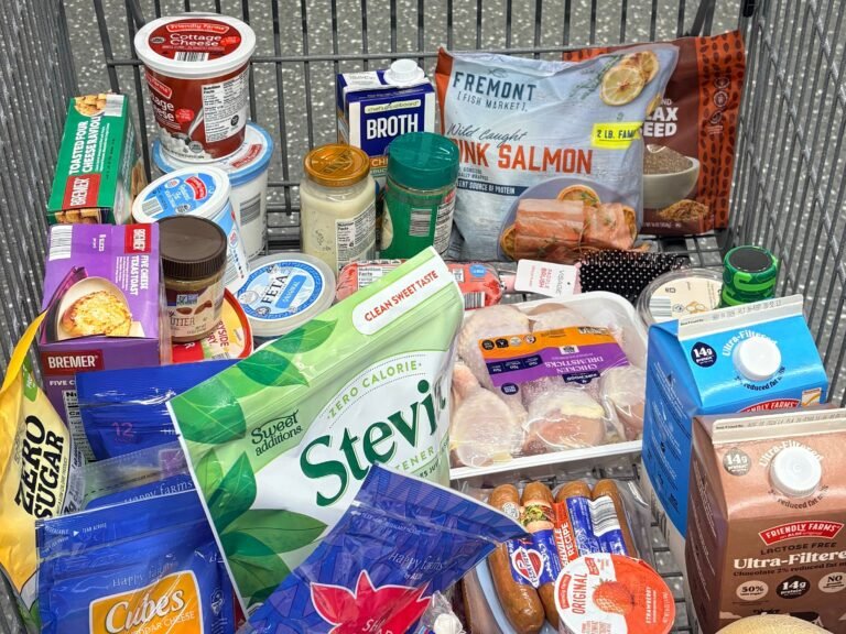 I feed 3 generations under one roof. My $100 Aldi grocery haul always includes these 10 items.