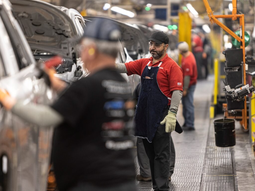 Nissan's AI-powered factory robots can haul 4,000 pounds — and call each other for backup