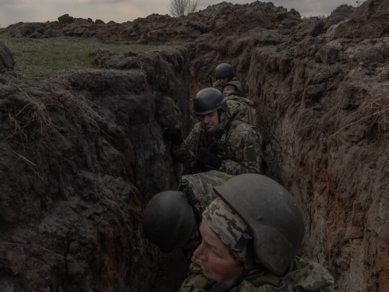 Ukraine's front lines are so dangerous that troops take casualties just moving in and out of their own trenches