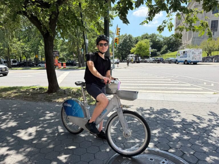 This artist hacked a CitiBike to make NYC's affordability crisis harder to ignore