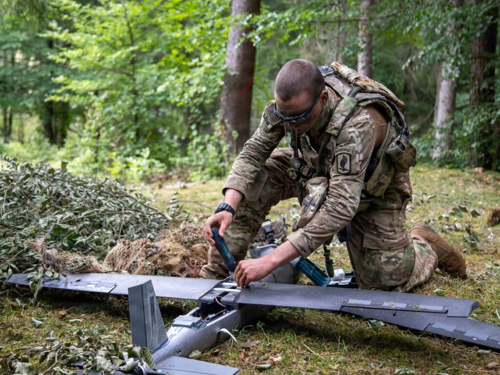Half the drones in a recent US Army combat exercise were designed to be expendable