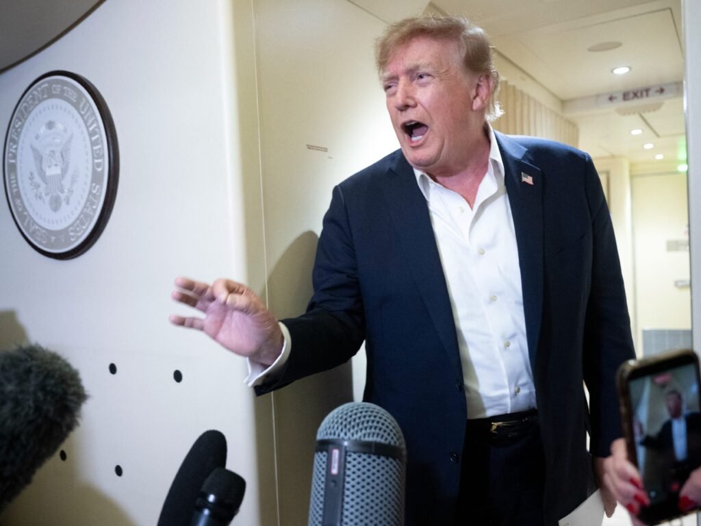Trump says he's banning MS NOW, CNN, and Politico from the White House