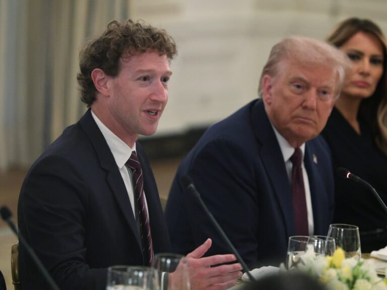 Who sat next to Trump — and who was missing — at his big AI lunch