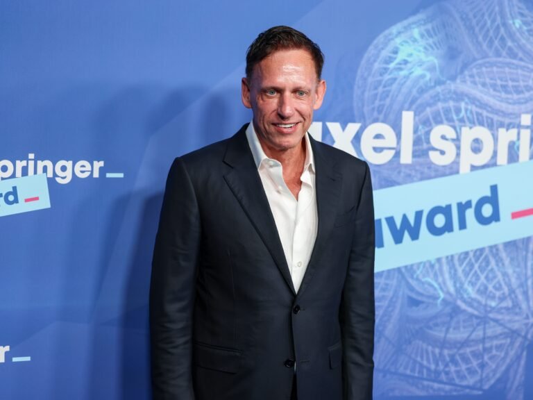 Peter Thiel says that effective altruists got 'one big thing right'