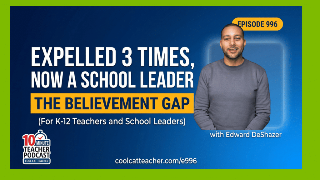 Expelled 3 Times, Now a School Leader: The Believement Gap