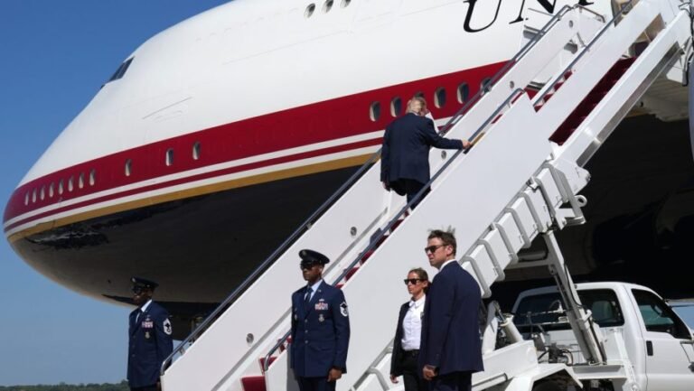 CNN says its reporters were barred from joining press pool on Air Force One