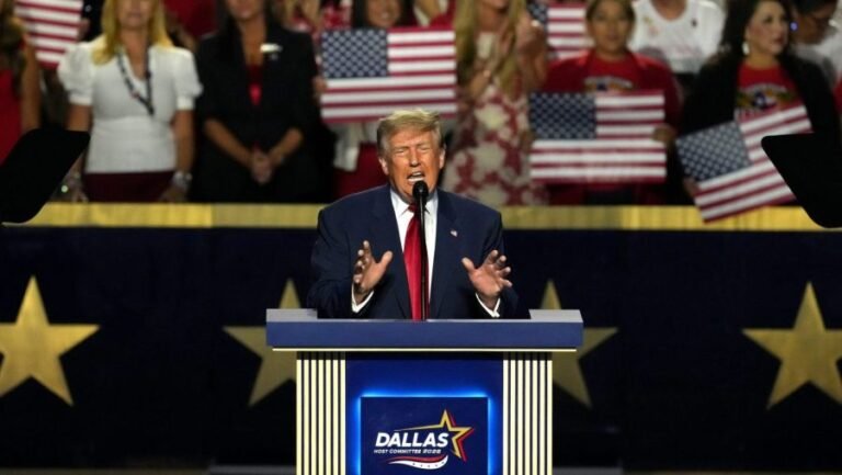 Trump leads convention in pledge: 'You go to h---' if you don’t vote