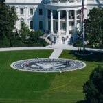 Trump inaudible at helipad ribbon cutting amid press pool fight 
