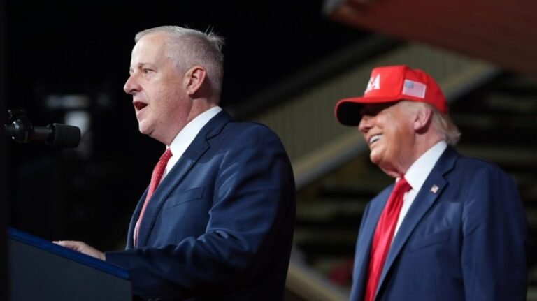 Trump credits Whatley for GOP's past 'record setting' election wins in NC rally