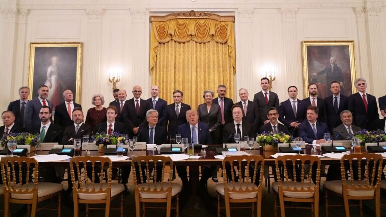 Anthropic, Google, and Meta CEOs pledge to ‘self police’ AI development, says Trump