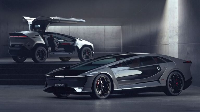 New Ceer Exobot SUV and saloon - pictures