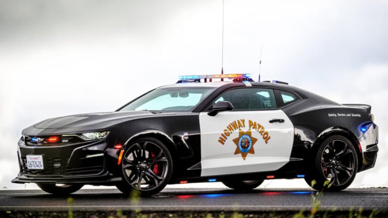 CHP Just Rolled Out Its Last Chevy Camaro Police Car