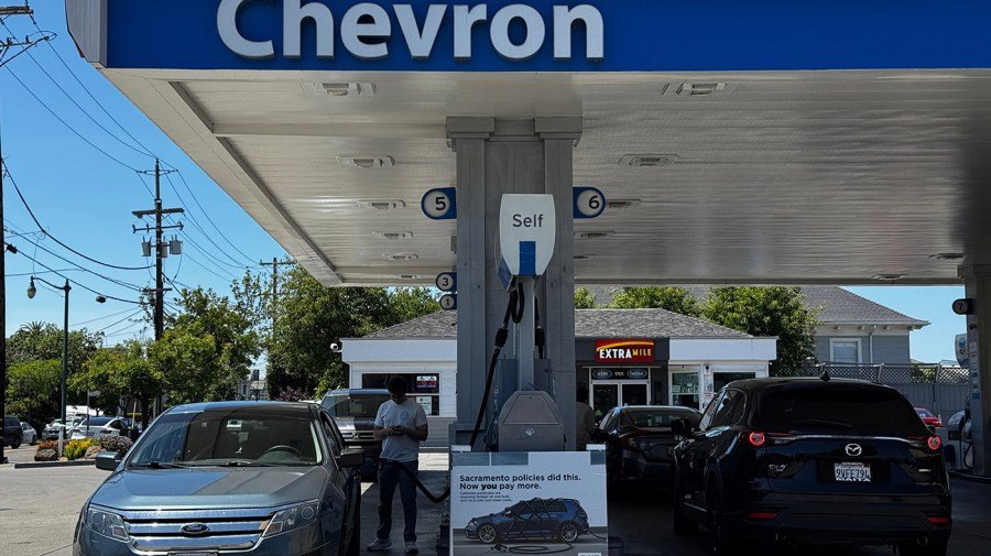 Gas prices reach Labor Day high amid Iran war