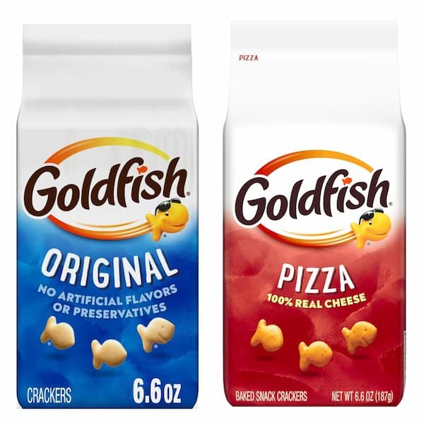 THREE Goldfish Crackers 6.6oz Bags for $4.58 shipped, plus more!