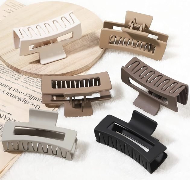 Large Hair Claw Clips (6-Pack) only $4.94!