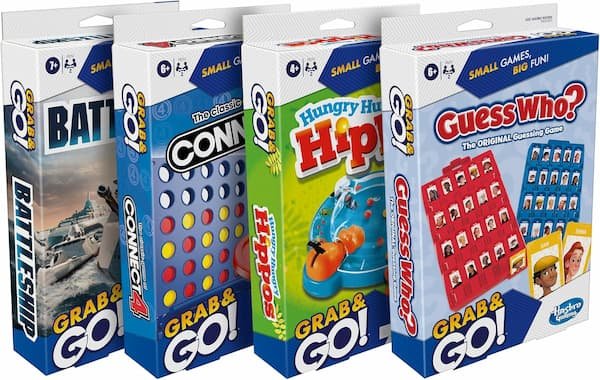 Hasbro Grab and Go! Game Bundle (4 Pack) only $14.49!