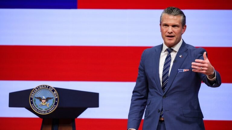 7 takeaways from Hegseth's address to officers: Warfare's future, faith and a new base