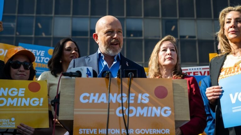Hilton outlines English-only California schools plan