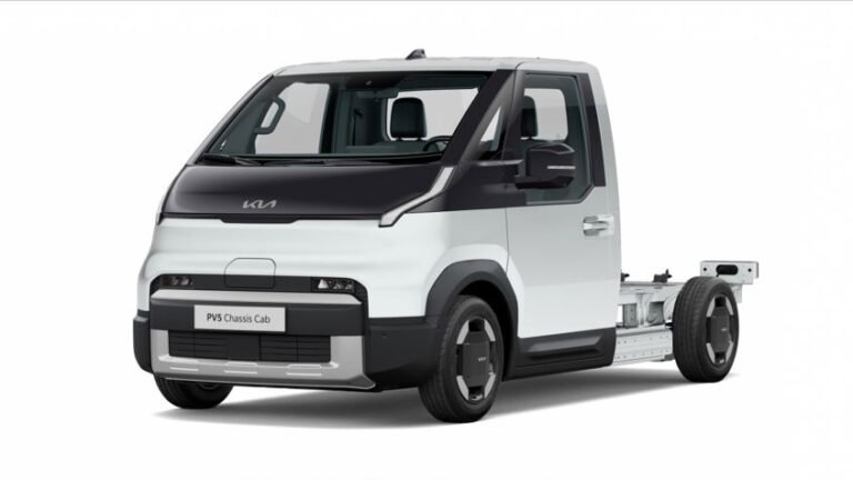 New Kia PV5 Chassis Cab can be transformed into whatever vehicle you want