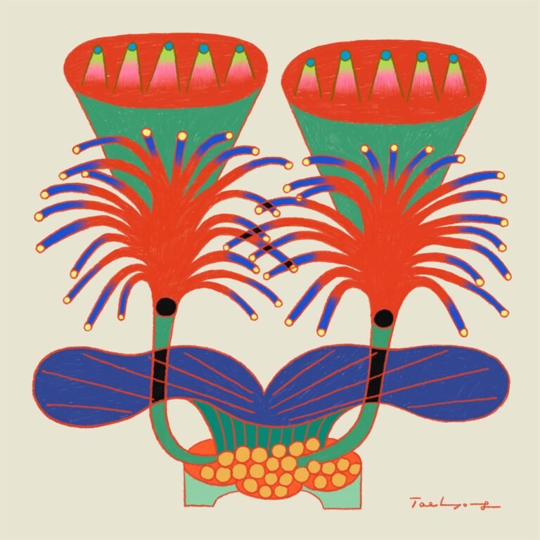 Fantastic Plants Spring from Taehyoung Maria Jeon’s Digital Illustrations