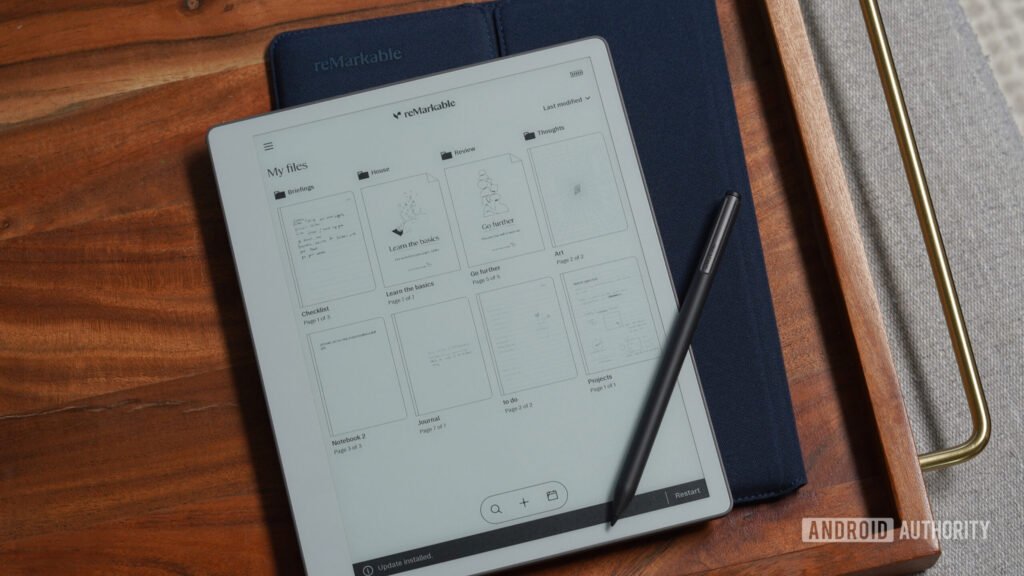 Latest reMarkable update adds circle-to-capture, fresh pen colors, and EPUB upgrades