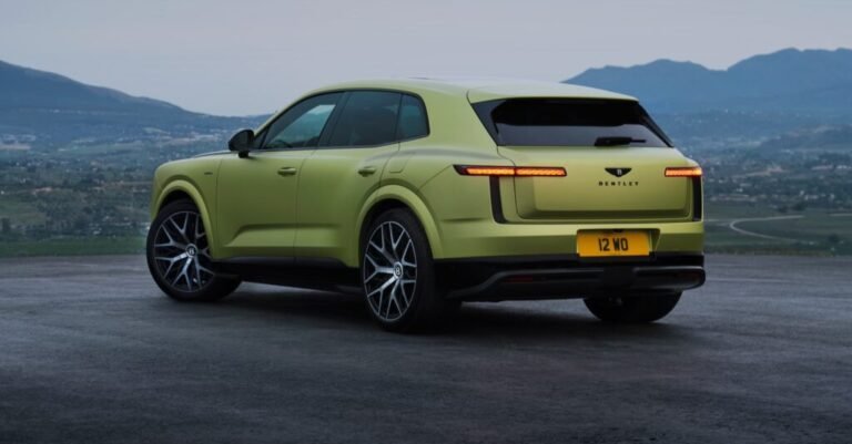 2028 Bentley Torcal Is the Brand’s First EV With 876 HP