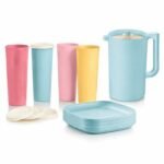 Tupperware 9-piece Pitcher, Tumbler and Plate Set only $24.95 shipped! {Today Only}