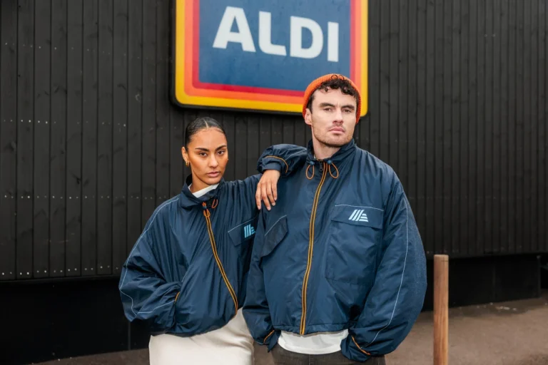 No bag? No problem: Aldi unveils a new jacket that transforms into a shopping bag