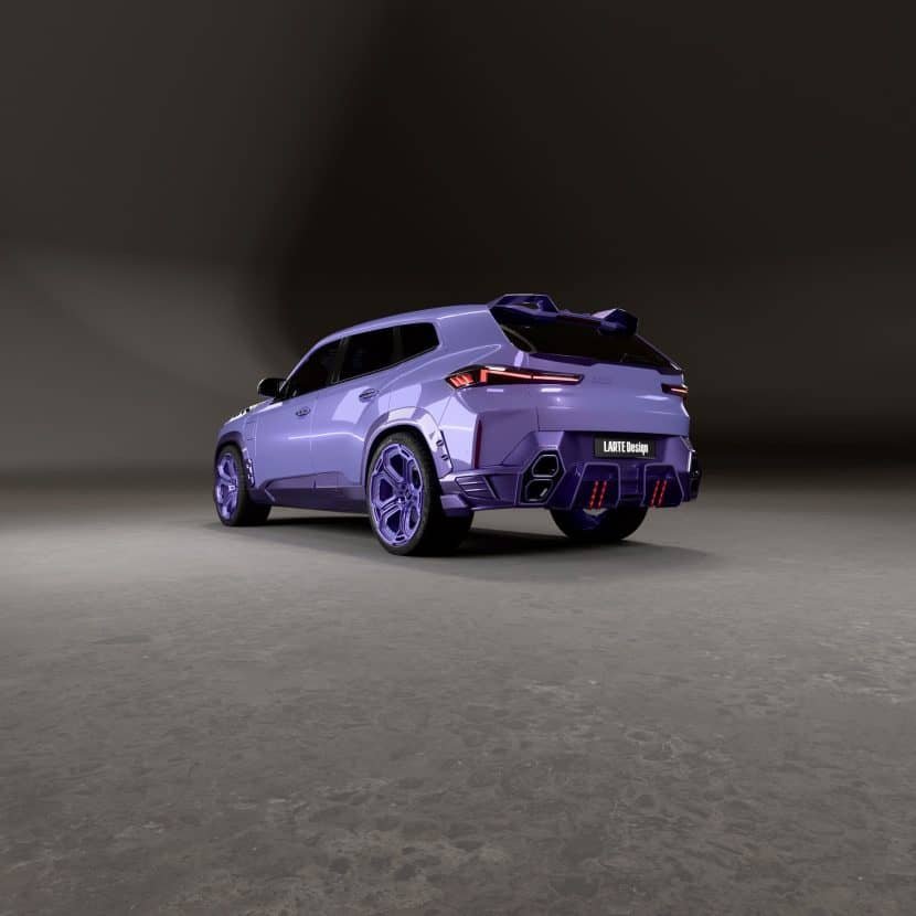 LARTE Design Paints The BMW XM Lunar Lilac After Owners Kept Sending It Photos Of A Lilac Urus