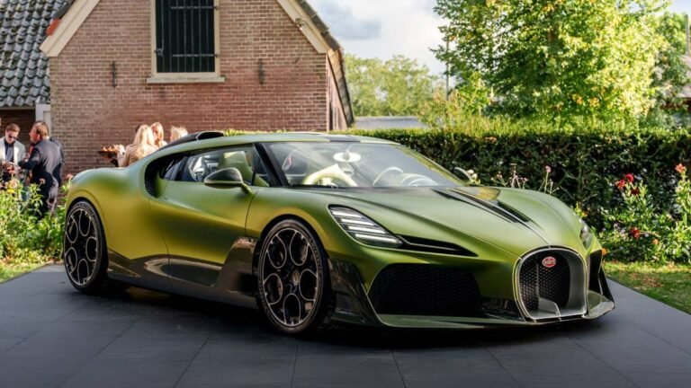 The One-Off Bugatti Brouillard Reportedly Cost $20 Million, and Now It Has an Owner